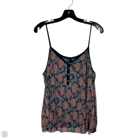 Top Sleeveless By Maeve In Floral Print, Size: S