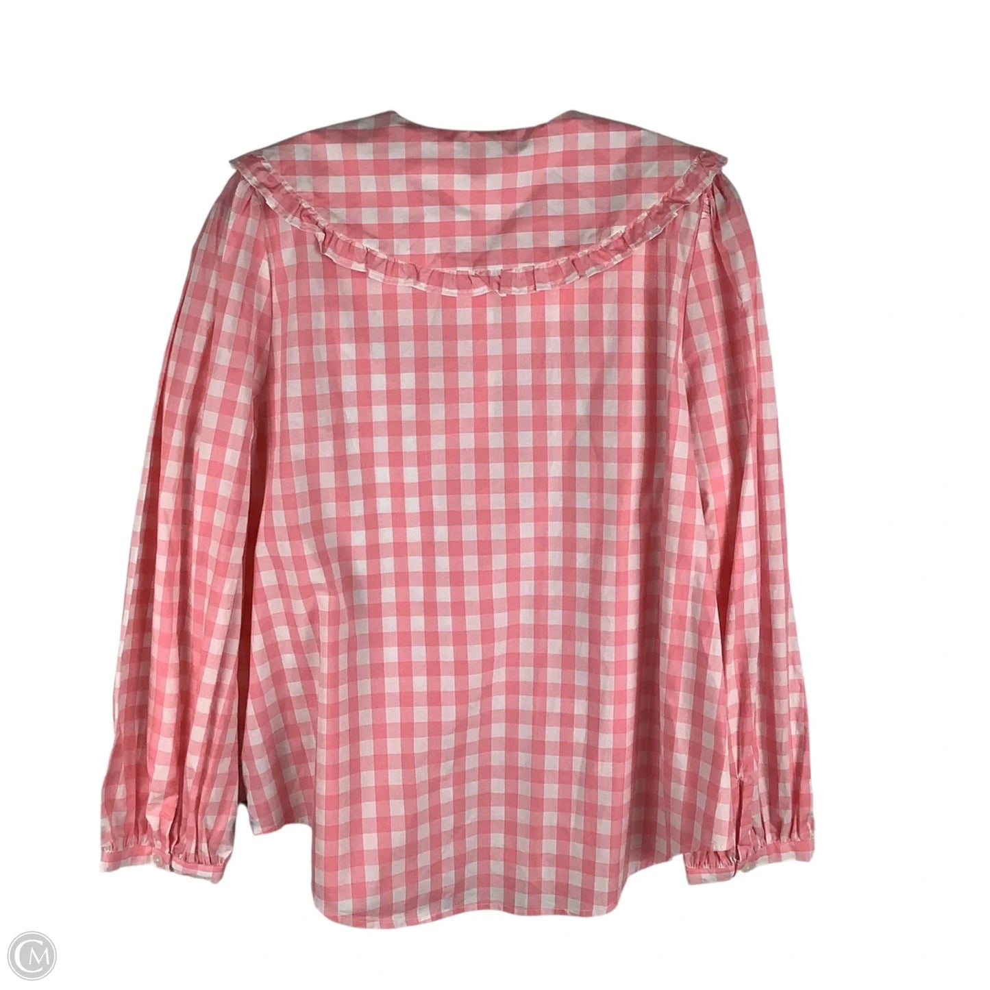 Top Long Sleeve By Who What Wear In Pink, Size: Xxl