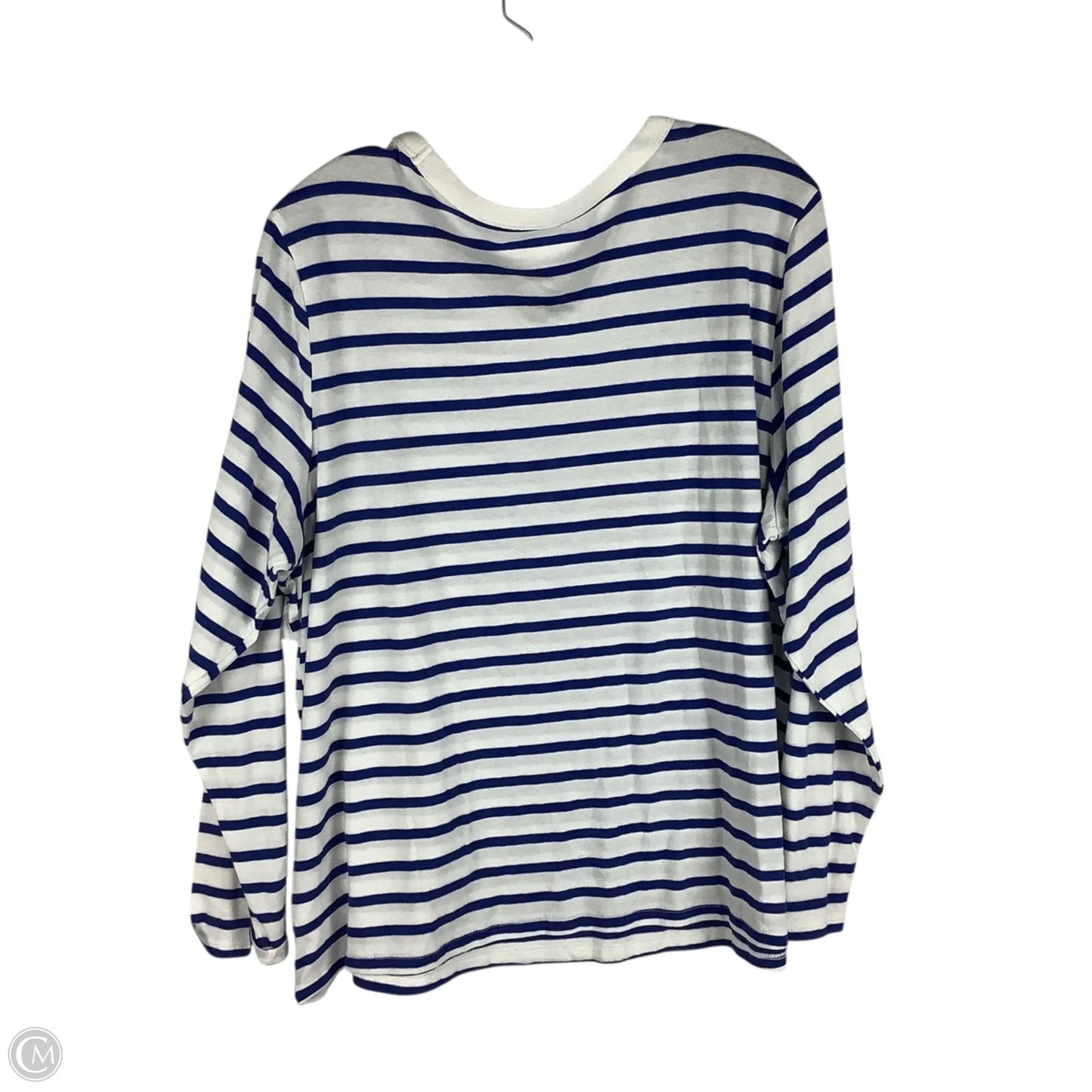 Top Long Sleeve Basic By Old Navy In Striped Pattern, Size: Xl