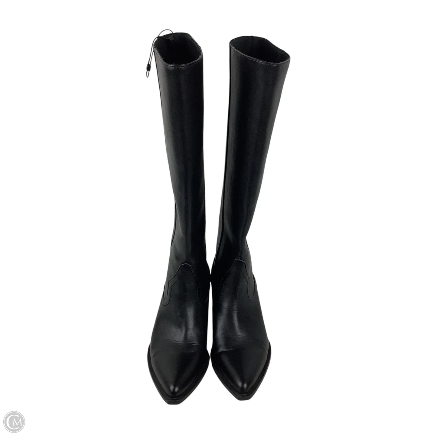 Boots Western By Zara In Black, Size: 6.5 (37)