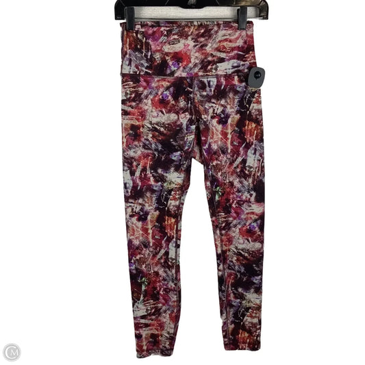 Athletic Leggings By Lululemon In Multi-colored, Size: 6