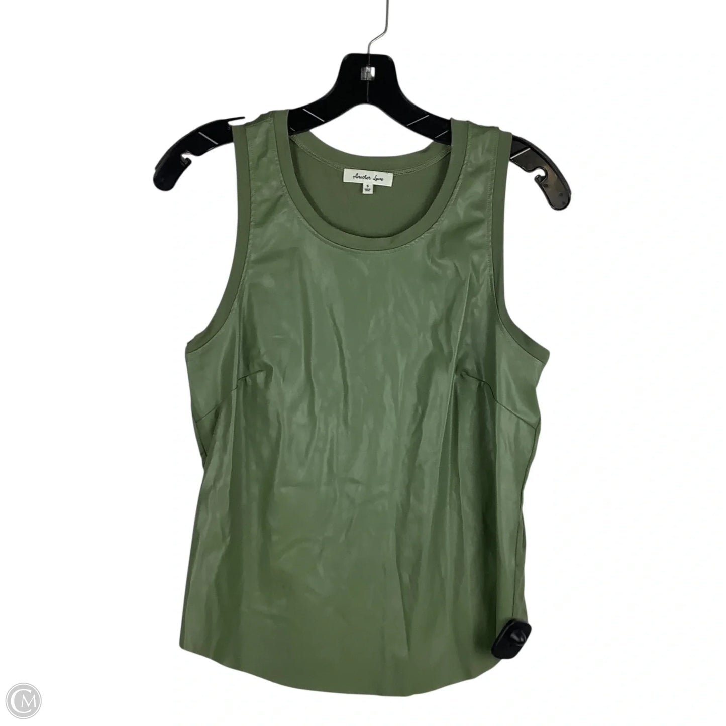 Top Sleeveless By Another Love In Green, Size: S