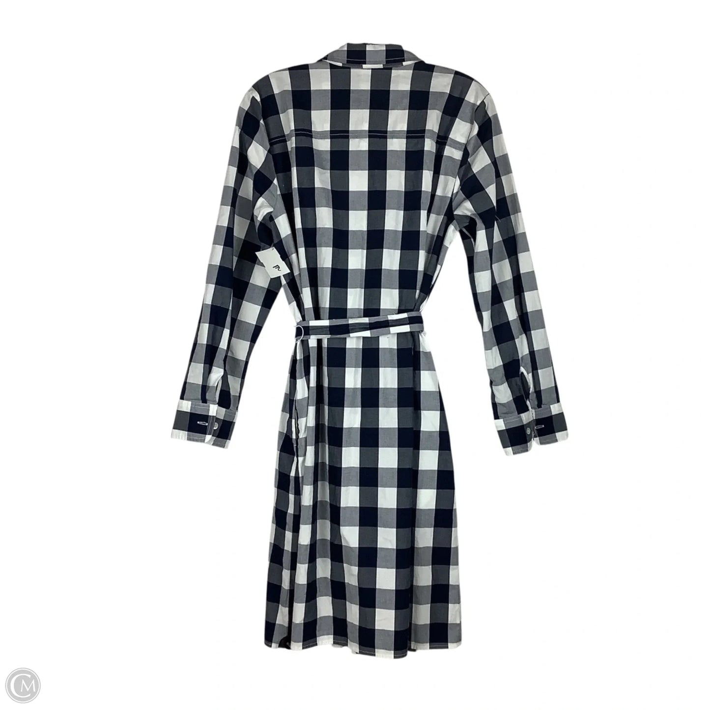 Dress Casual Midi By J. Crew In Plaid Pattern, Size: 10