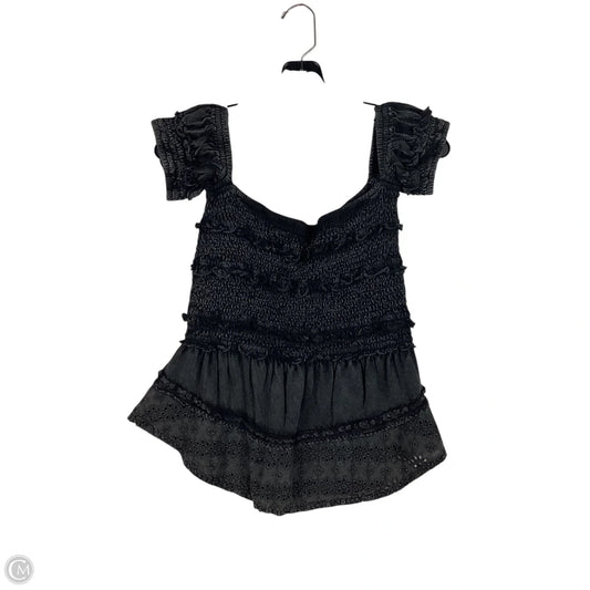 Top Short Sleeve By Free People In Grey, Size: M