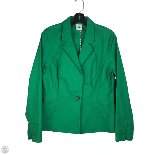 Jacket Other By Cabi In Green, Size: M
