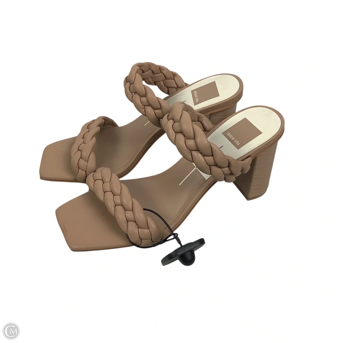 Sandals Heels Block By Dolce Vita In Brown, Size: 9