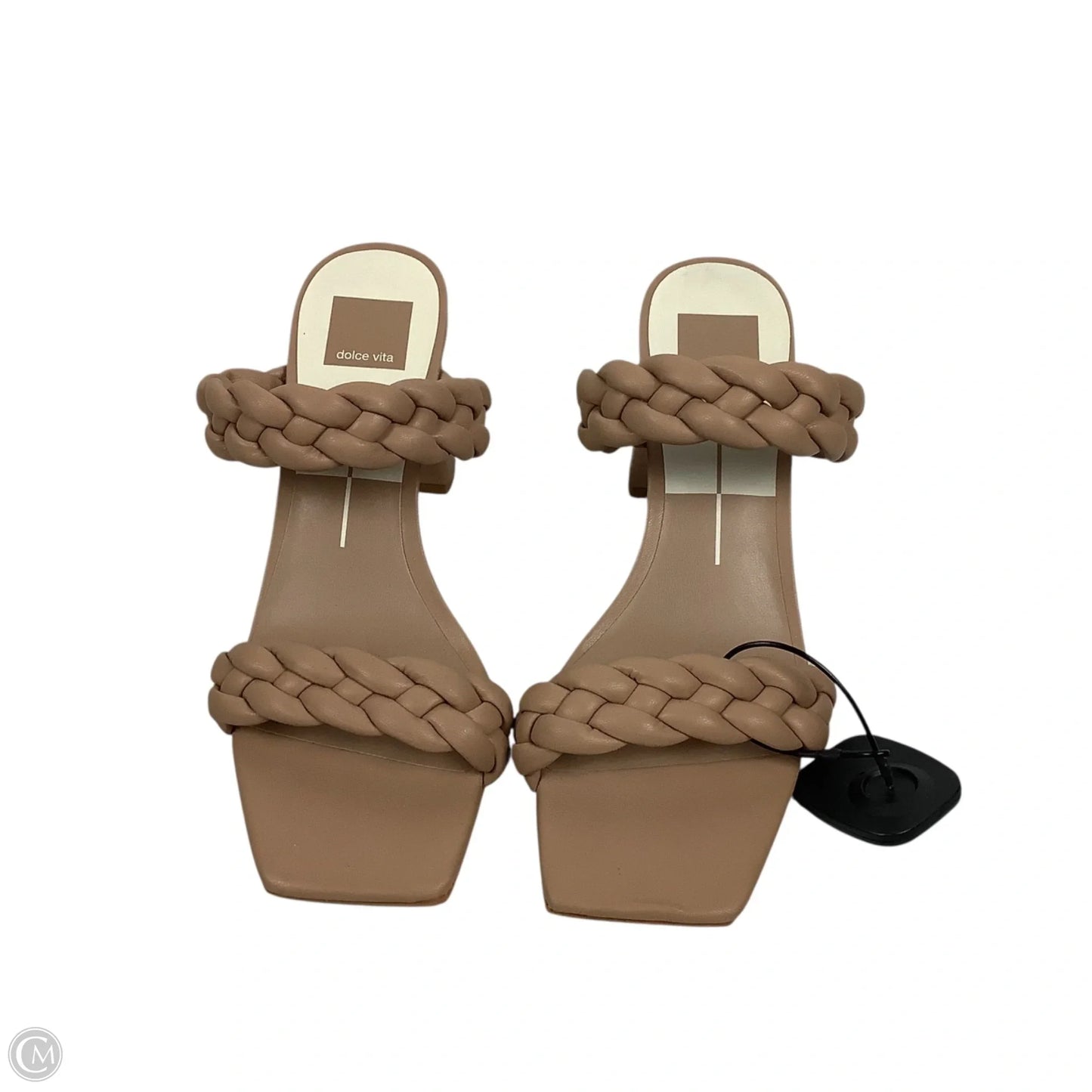 Sandals Heels Block By Dolce Vita In Brown, Size: 9
