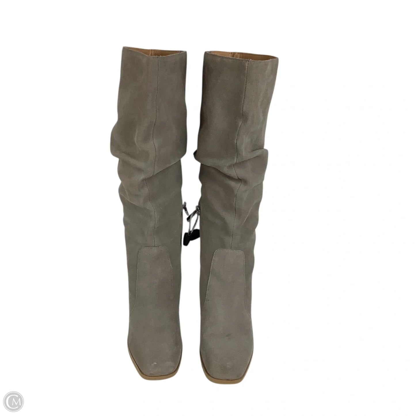 Boots Mid-calf Heels By Splendid In Grey, Size: 7.5