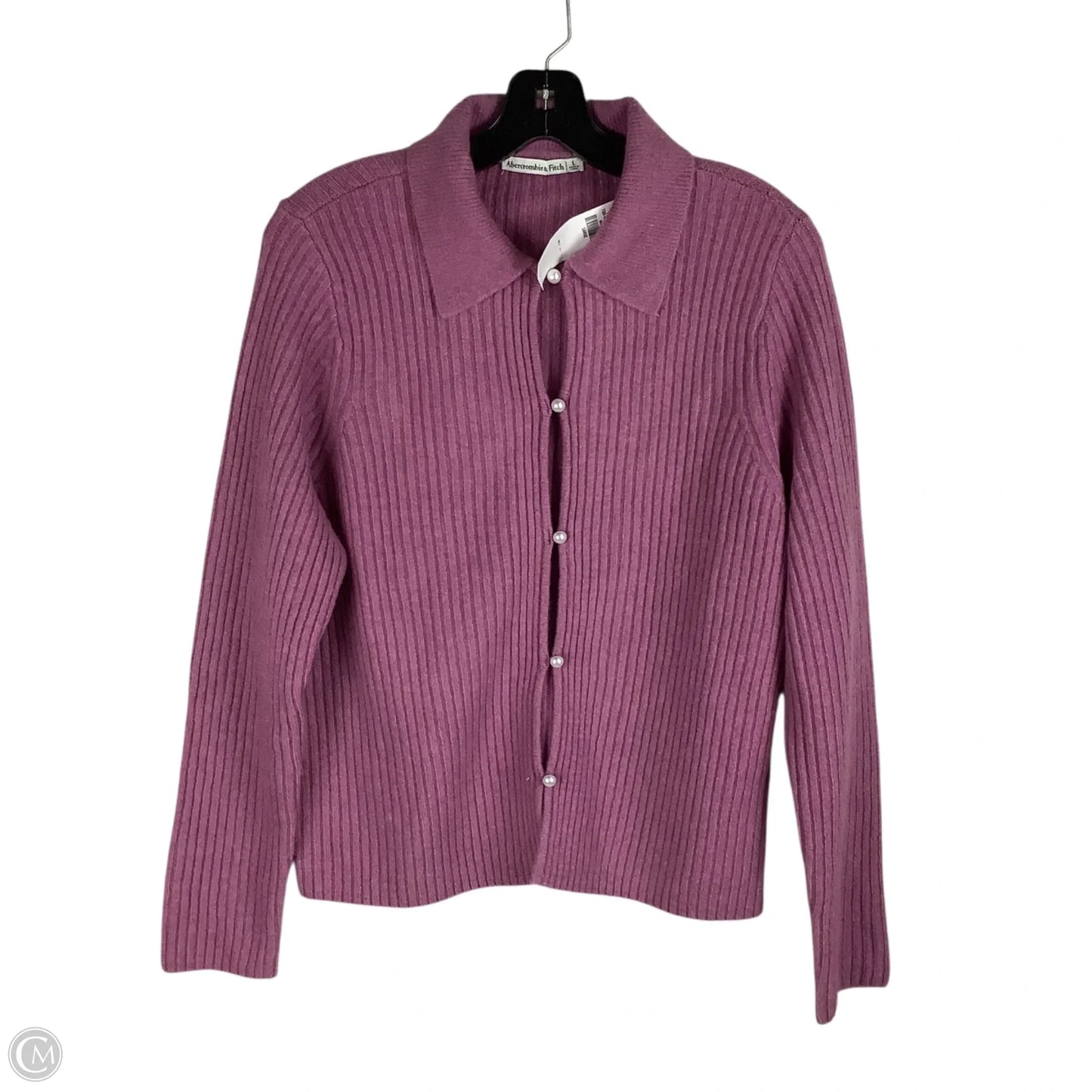 Sweater By Abercrombie And Fitch In Purple, Size: L