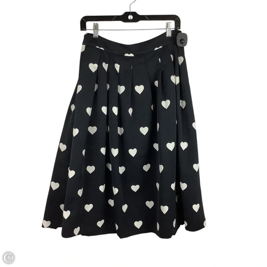 Skirt Midi By Talbots In Black & White, Size: Est. 6 petite