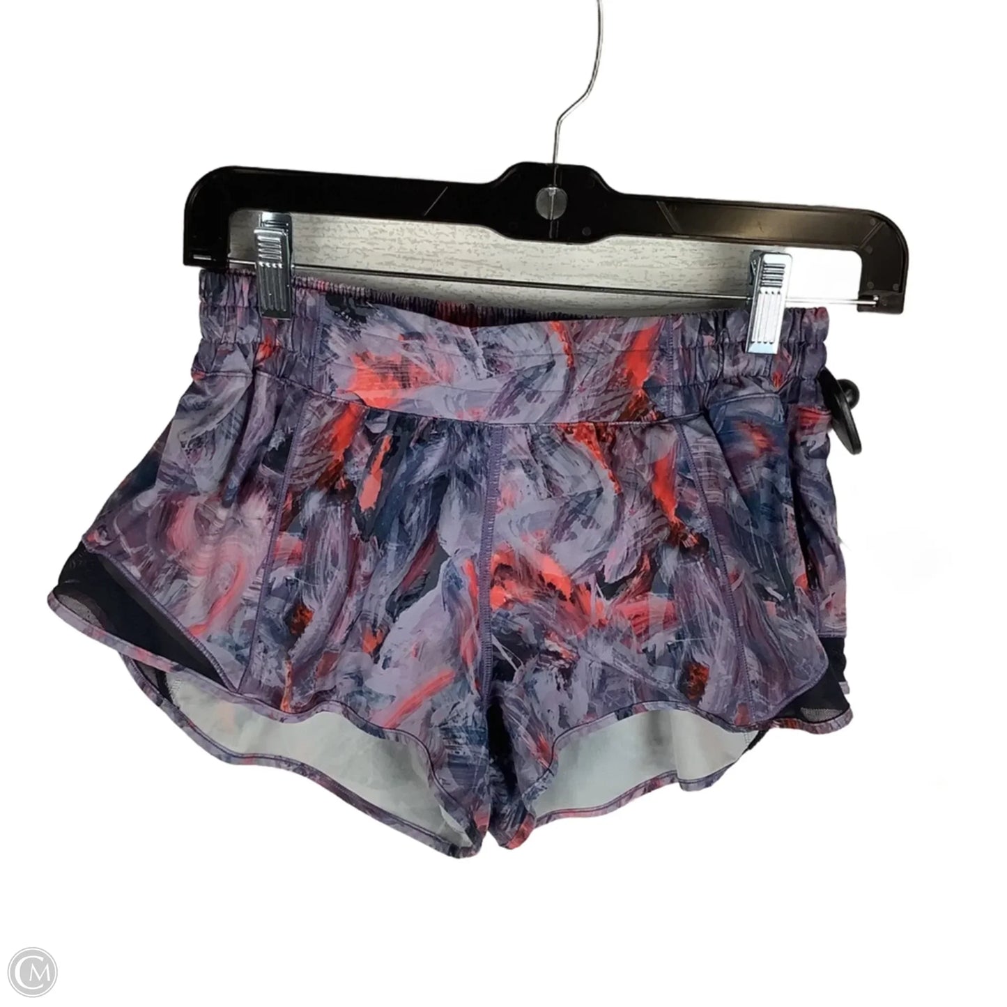 Athletic Shorts By Lululemon In Purple, Size: 6