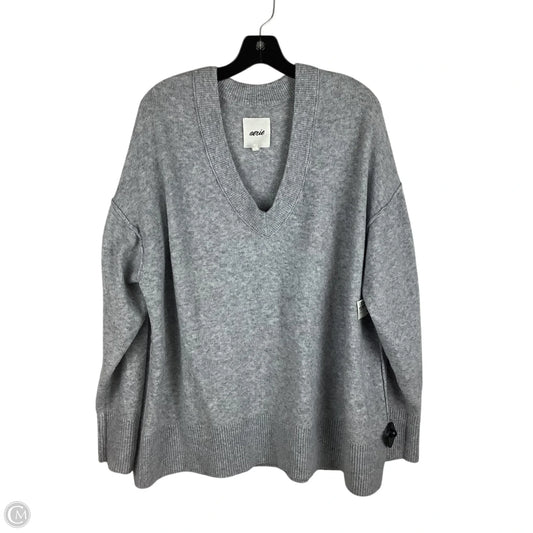 Sweater By Aerie In Grey, Size: L