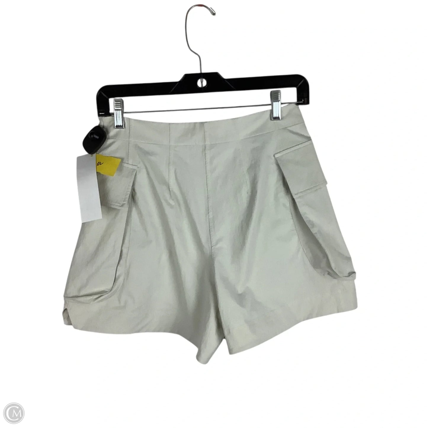 Athletic Shorts By Lululemon In Cream, Size: 4