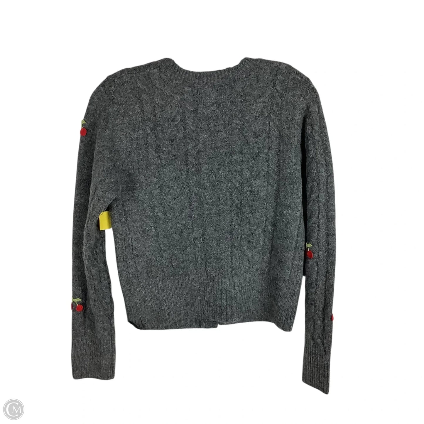 Sweater Cardigan By Clothes Mentor In Grey, Size: Xs