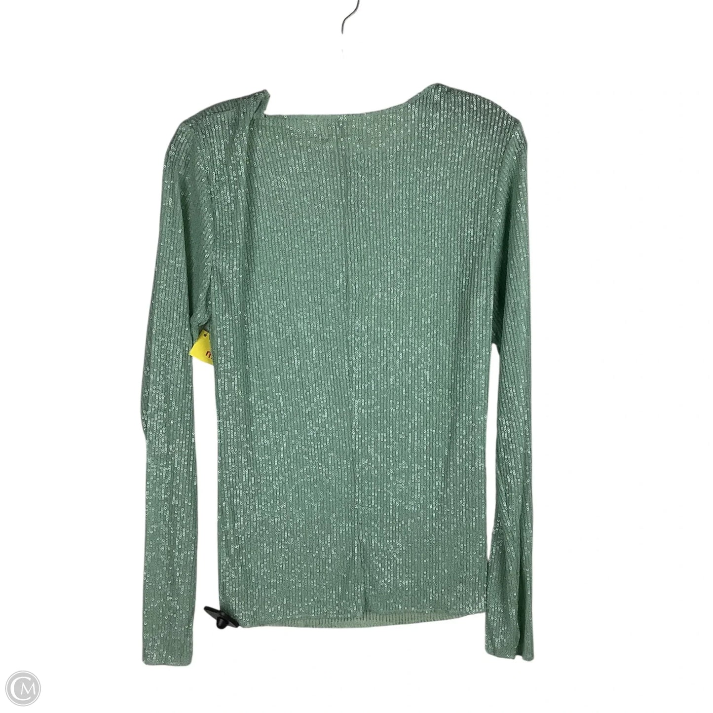 Top Long Sleeve By Free People In Green, Size: M