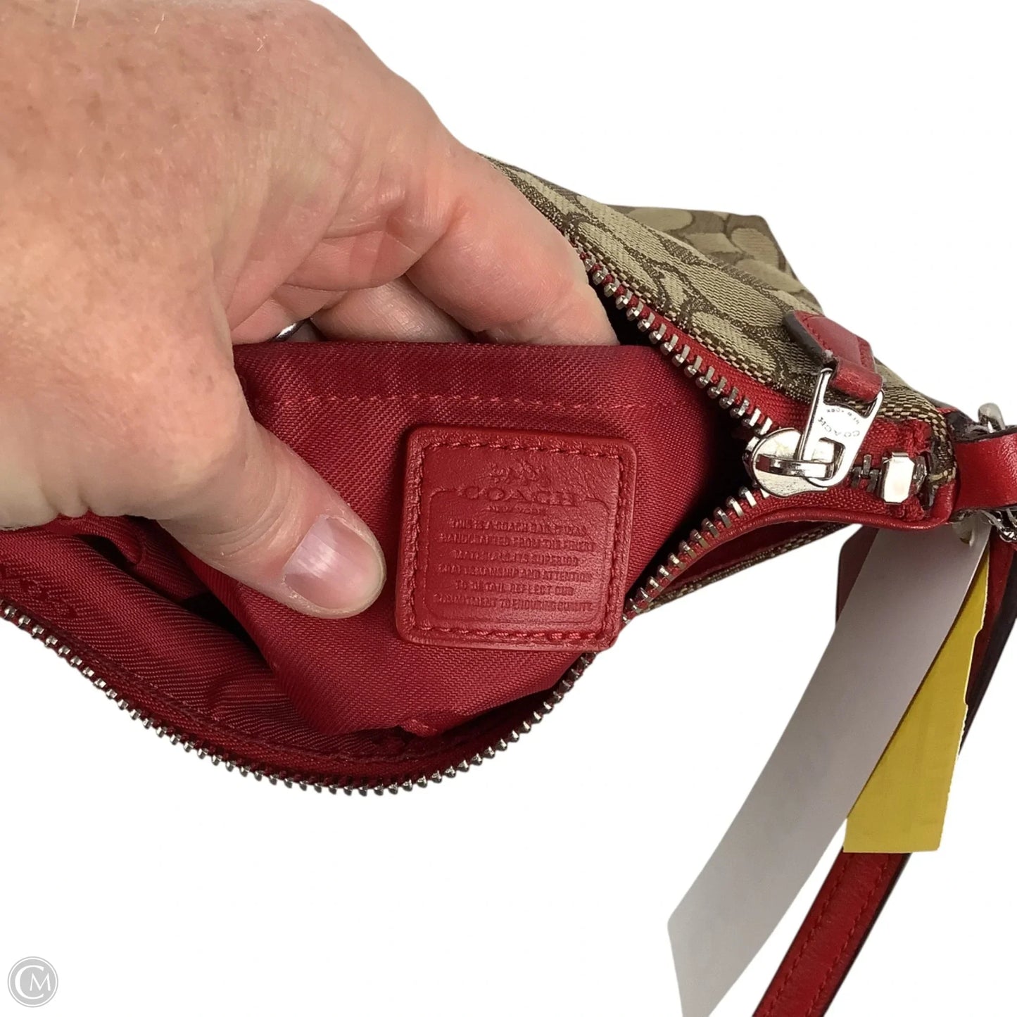 Crossbody Designer By Coach, Size: Small