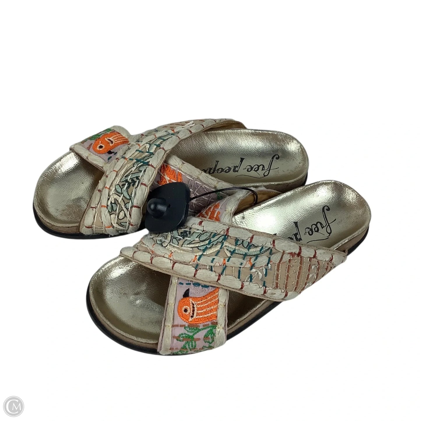 Sandals Flats By Free People In Gold, Size: 6.5 (37)