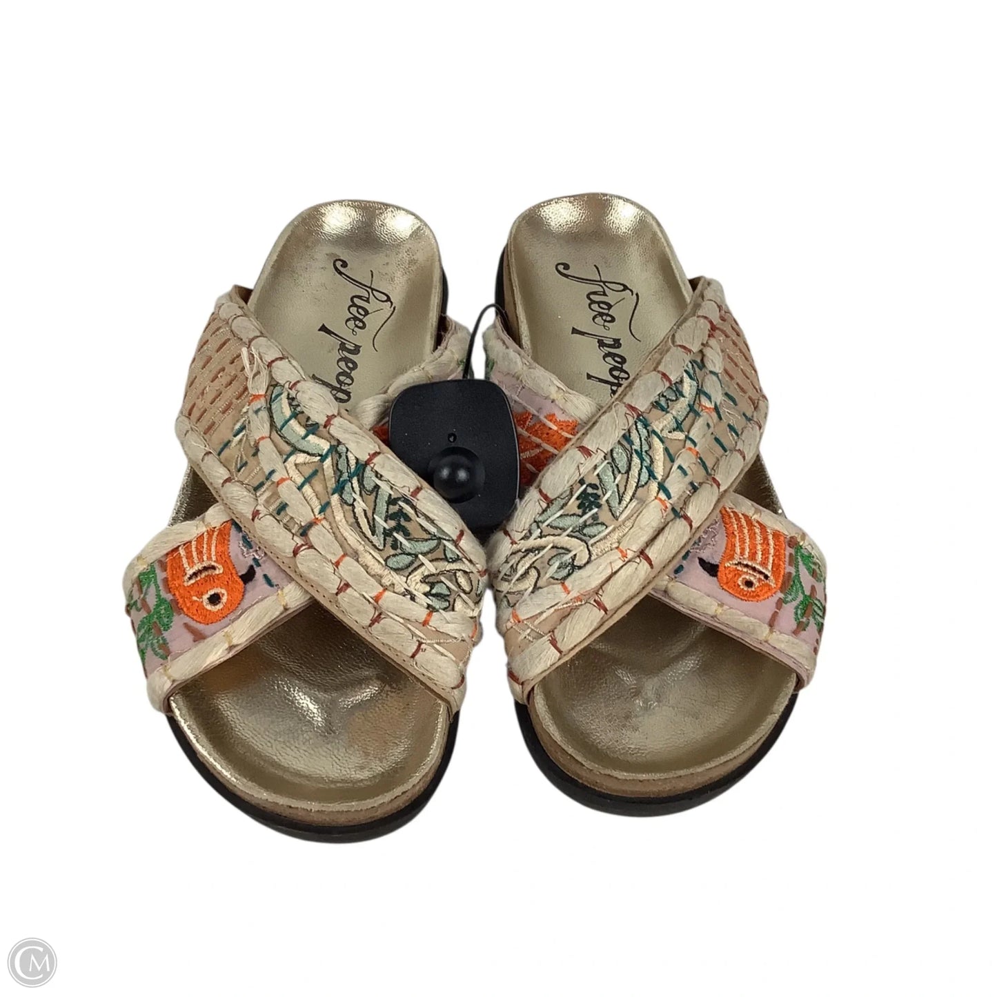 Sandals Flats By Free People In Gold, Size: 6.5 (37)