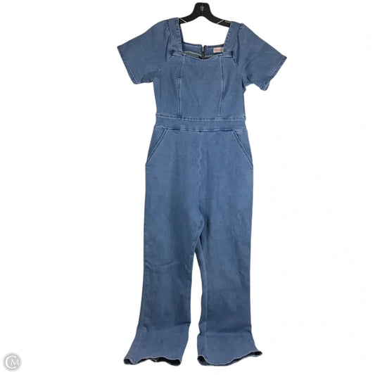 Jumpsuit By Cmc In Blue Denim, Size: L