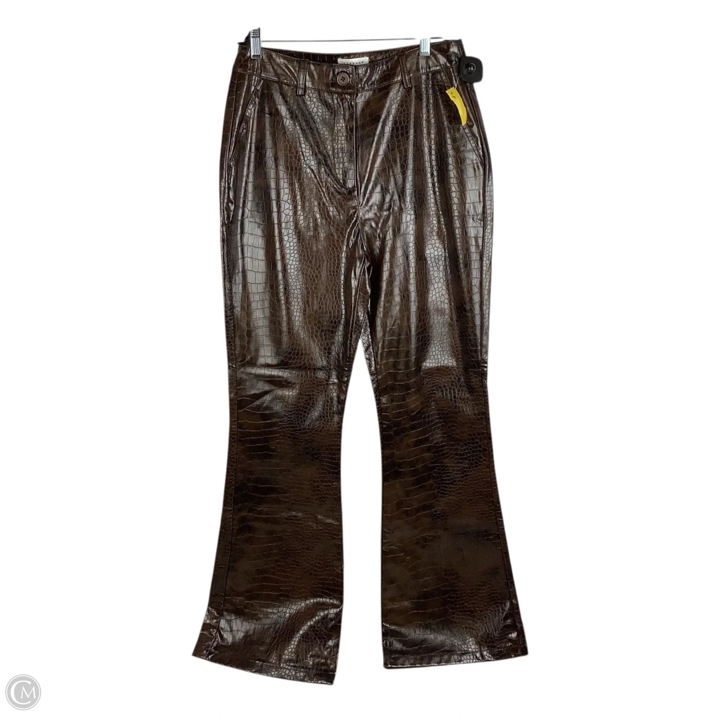 Pants Dress By Topshop In Brown, Size: 8