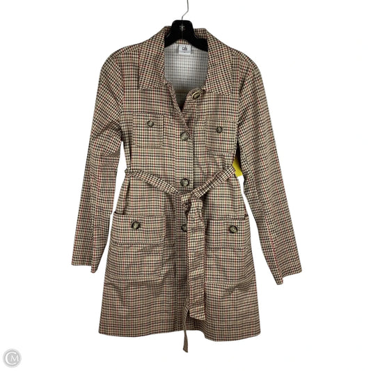 Coat Other By Cabi In Plaid Pattern, Size: S