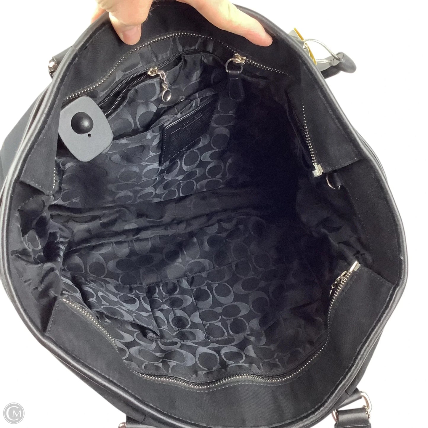 Tote Designer By Coach, Size: Large