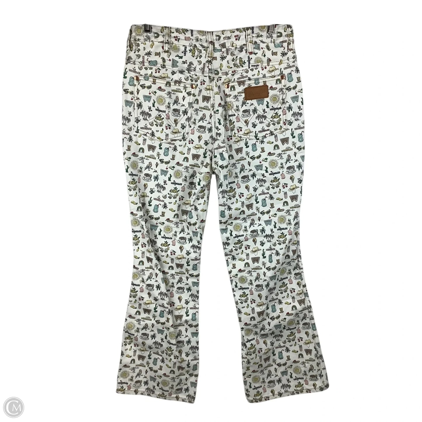 Jeans Straight By Wrangler In Multi-colored, Size: 6