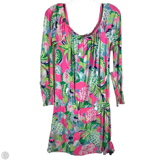Romper Designer By Lilly Pulitzer In Pink, Size: S