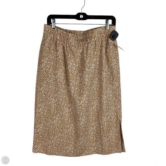 Skirt Midi By J. Crew In Floral Print, Size: M