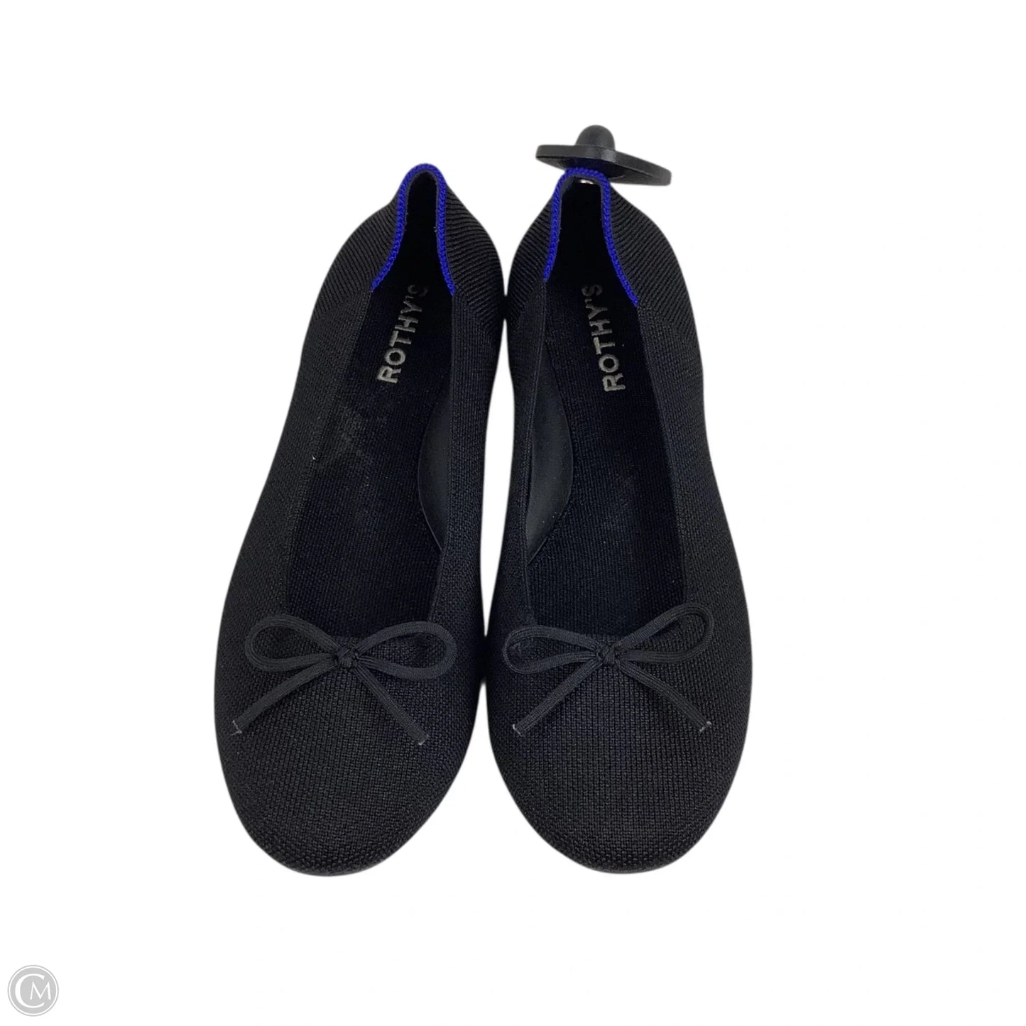 Shoes Flats By Rothys In Black, Size: 9.5