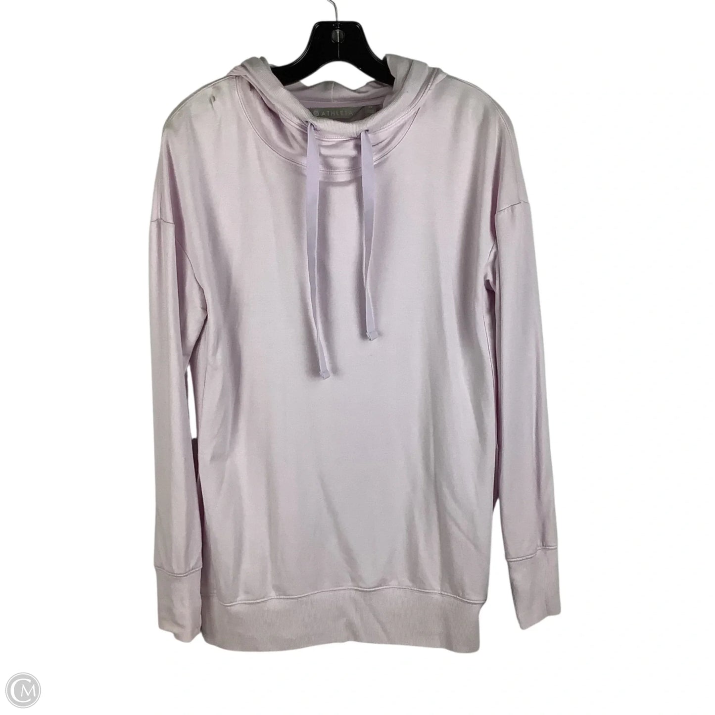Athletic Top Long Sleeve Hoodie By Athleta In Pink, Size: Xs