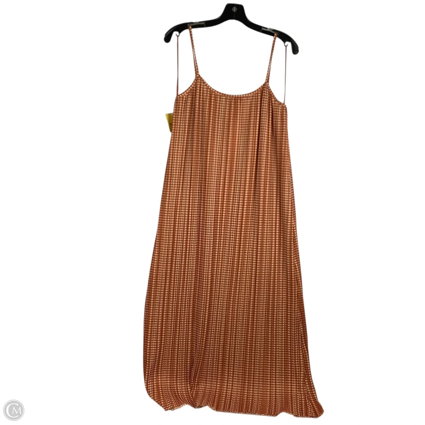 Dress Casual Maxi By Zara In Orange, Size: S