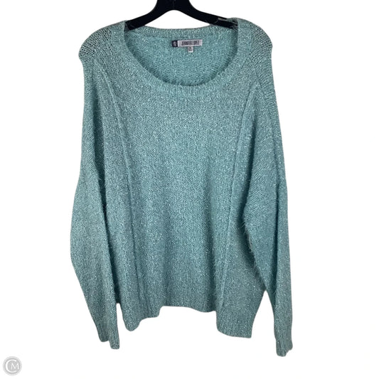 Sweater By Jennifer Lopez In Blue, Size: Xl