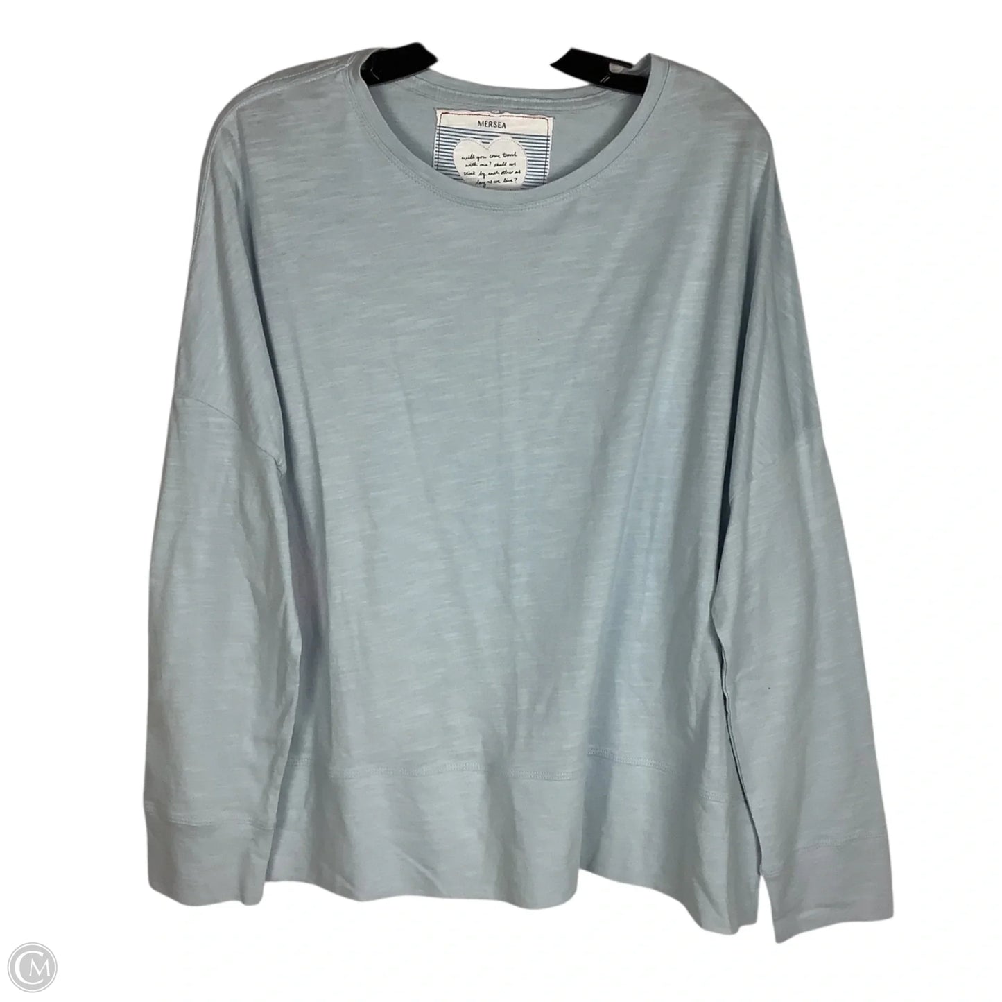 Top Long Sleeve By Cmc In Blue, Size: Osfm