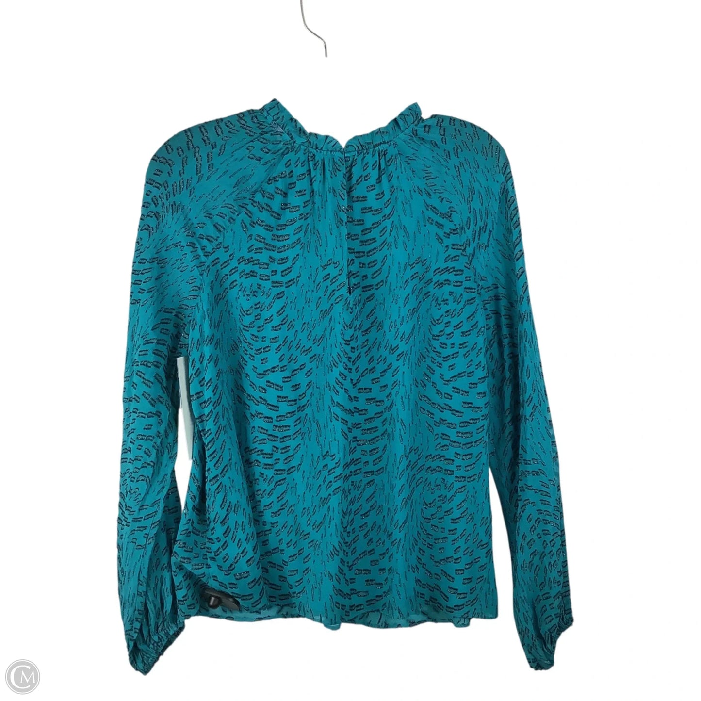 Top Long Sleeve Designer By Lilly Pulitzer In Blue, Size: S