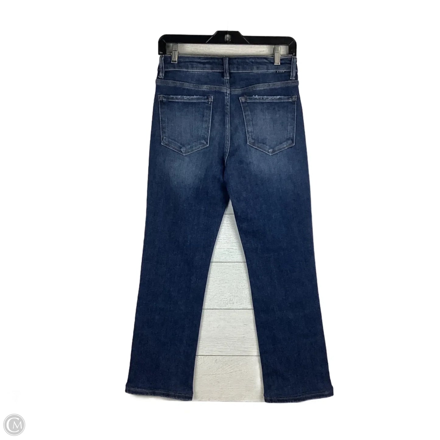 Jeans Straight By Risen In Blue Denim, Size: 4