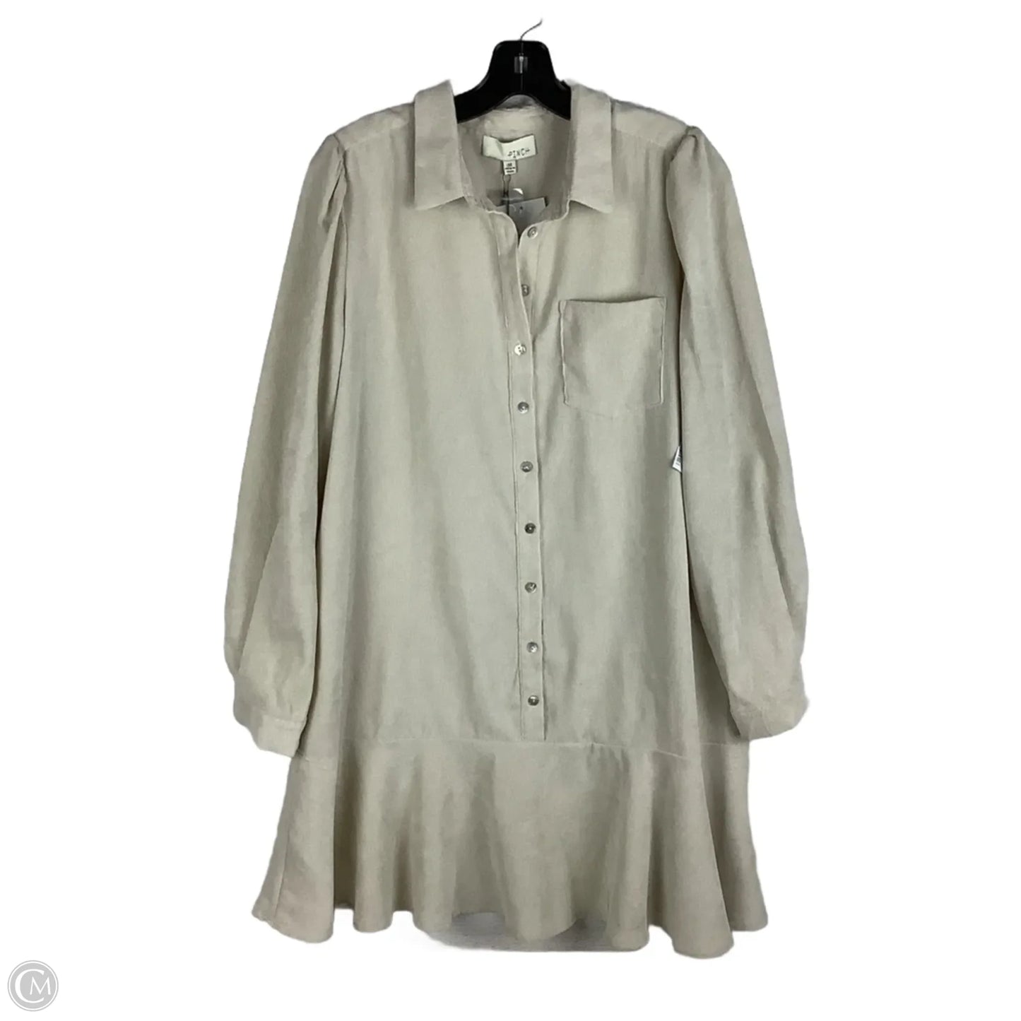 Dress Casual Short By Pinch In Cream, Size: M