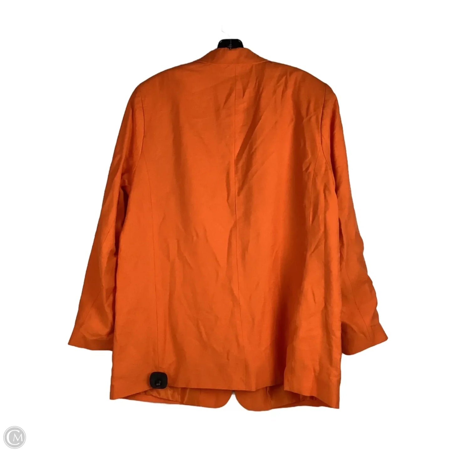 Blazer By Clothes Mentor In Orange, Size: 16