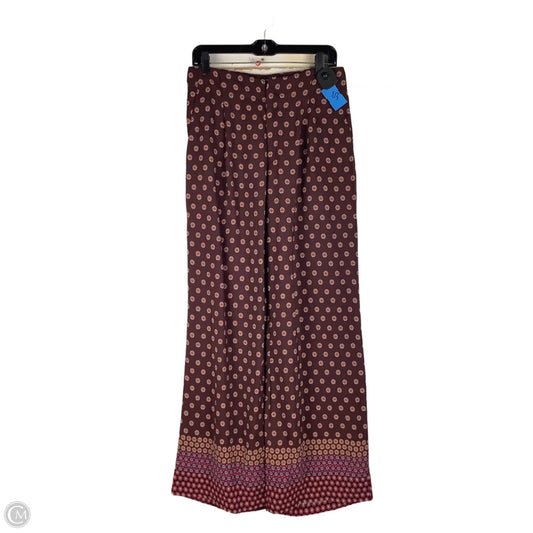 Pants Wide Leg By Anthropologie In Purple, Size: 4