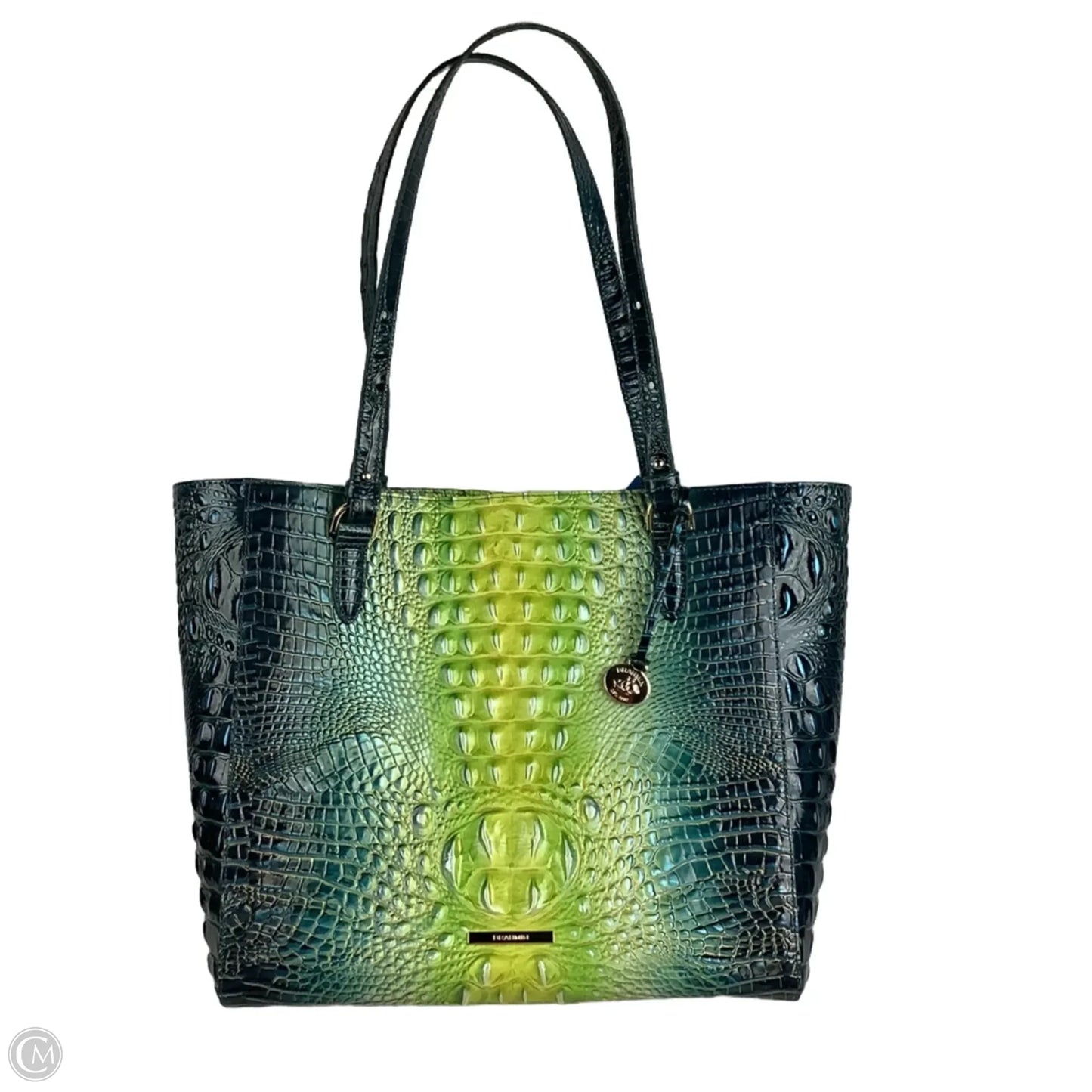 Handbag Designer By Brahmin, Size: Large