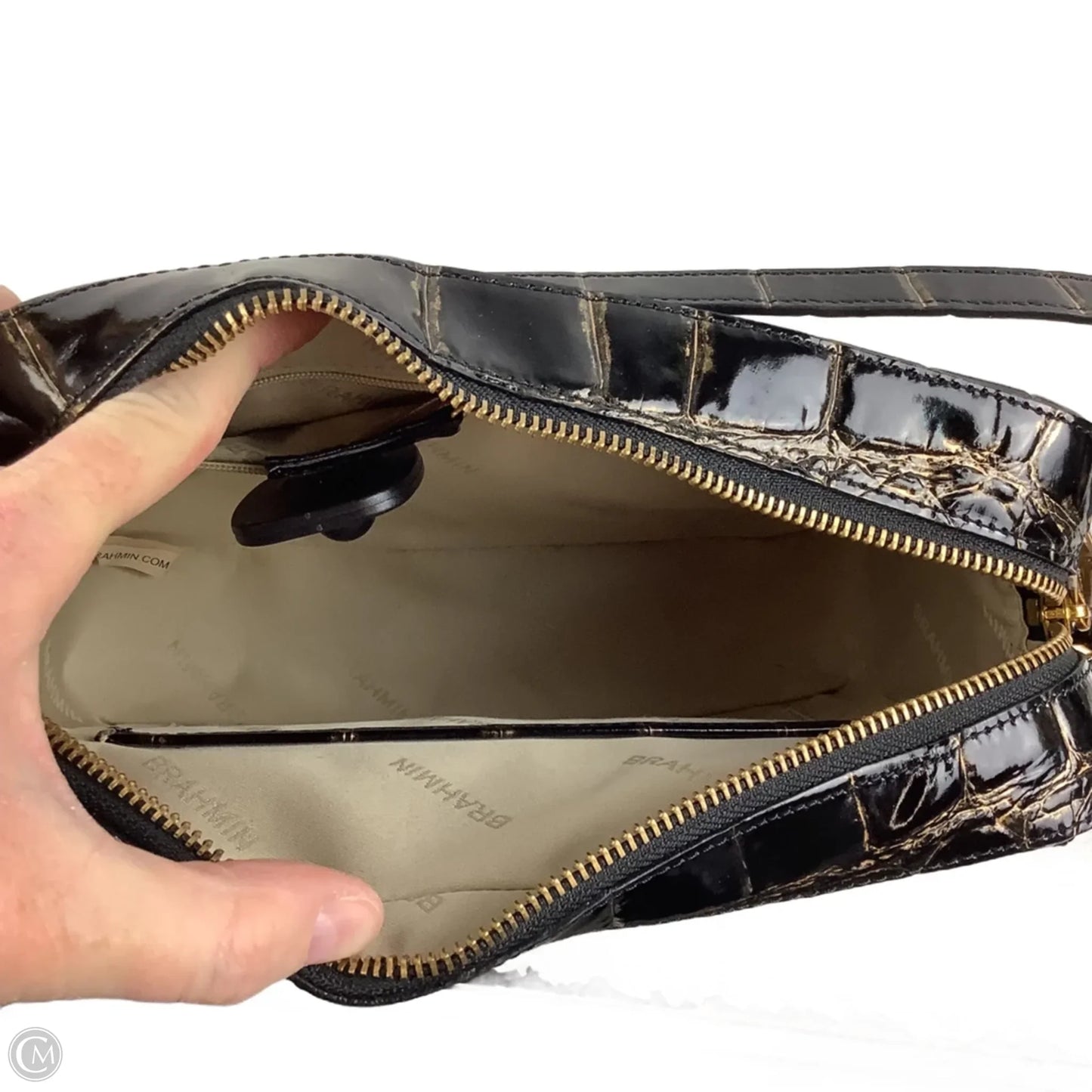 Crossbody Designer By Brahmin, Size: Medium