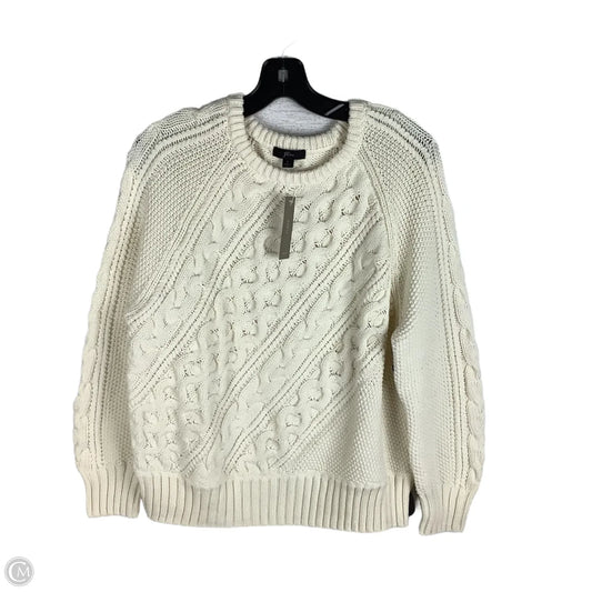 Sweater By J. Crew In Cream, Size: L