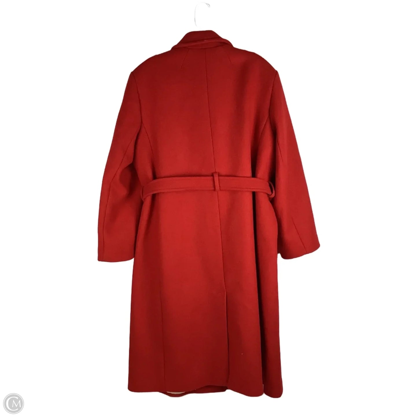 Coat Peacoat By J. Crew In Red, Size: Xl