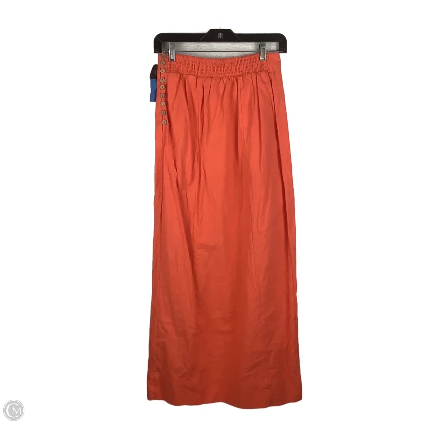 Skirt Midi By Free People In Orange, Size: S