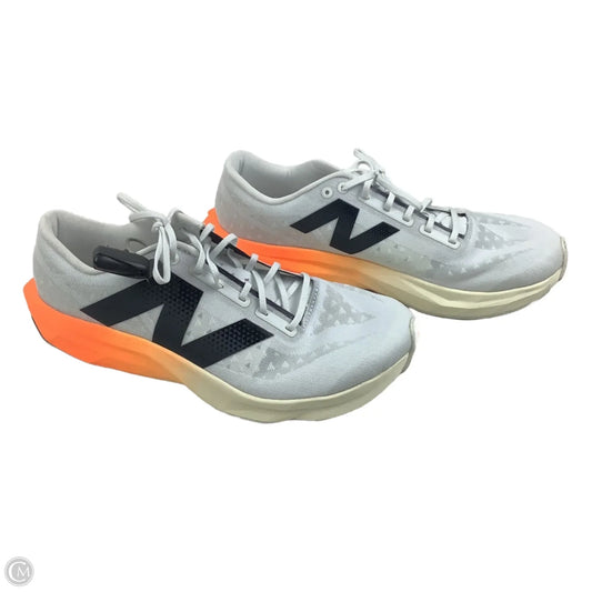 Shoes Athletic By New Balance In Orange & White, Size: M9/W10.5
