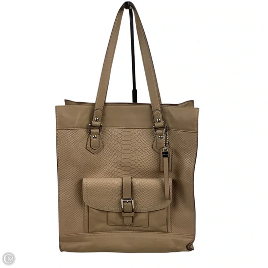 Handbag Designer By Coach, Size: Large