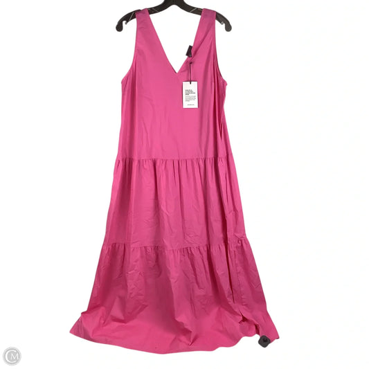 Dress Casual Maxi By Who What Wear In Pink, Size: L