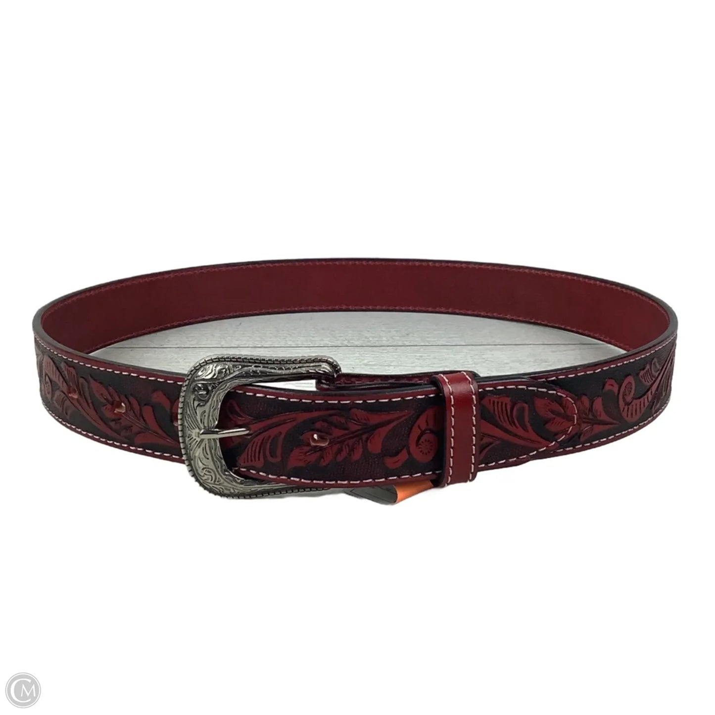 Belt Leather By Clothes Mentor, Size 36 (est.M/L)