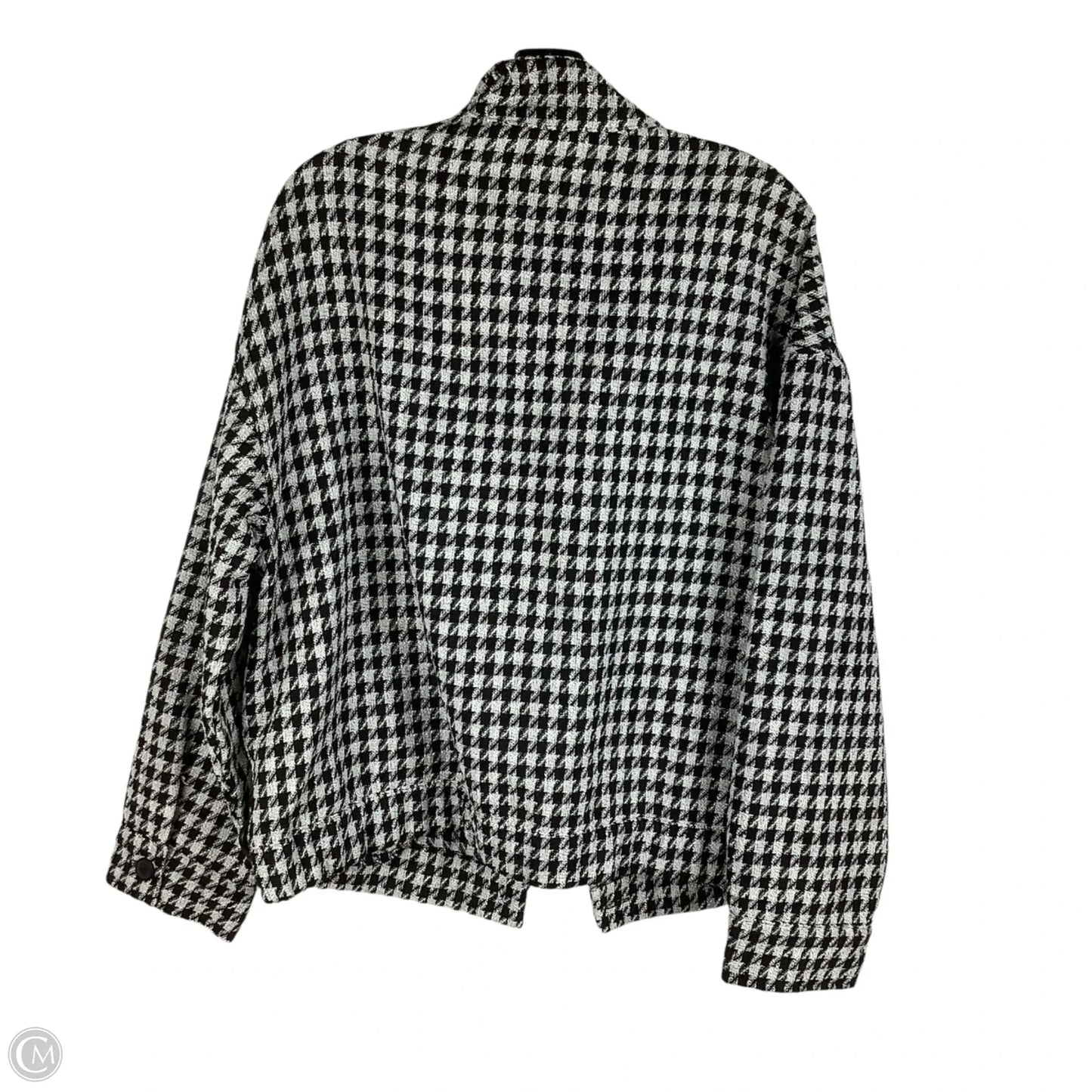 Jacket Shirt By Sanctuary In Black & White, Size: Xl
