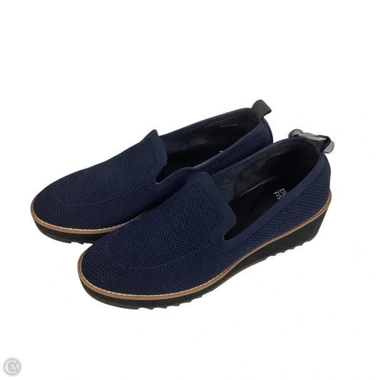 Shoes Heels Platform By Eileen Fisher In Navy, Size: 8